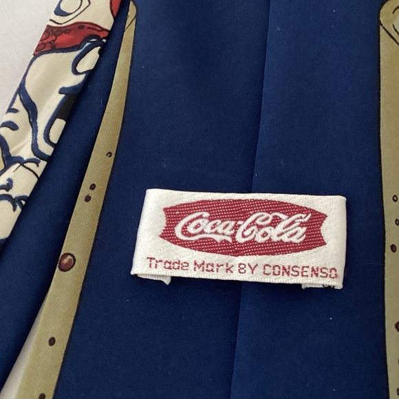 Fun Coca-Cola ice cube cartoon tie by consenso - Picture 2 of 3